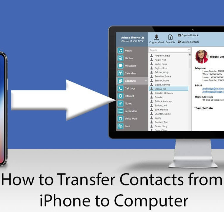 How to Backup iPhone Contacts to PC